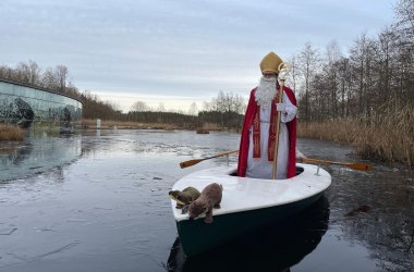 Nilolaus im Boot, © Sarah Piskur Nilolaus im Boot, © Sarah Piskur