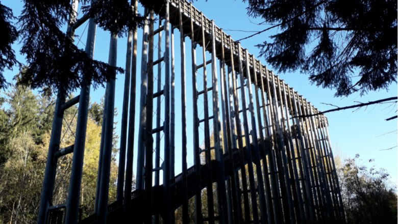 Himmelsleiter, © UnterWasserReich/Christiane Mader Himmelsleiter, © UnterWasserReich/Christiane Mader