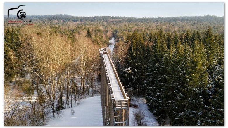 Himmelsleiter im Winter, © Wolfgang Dolak