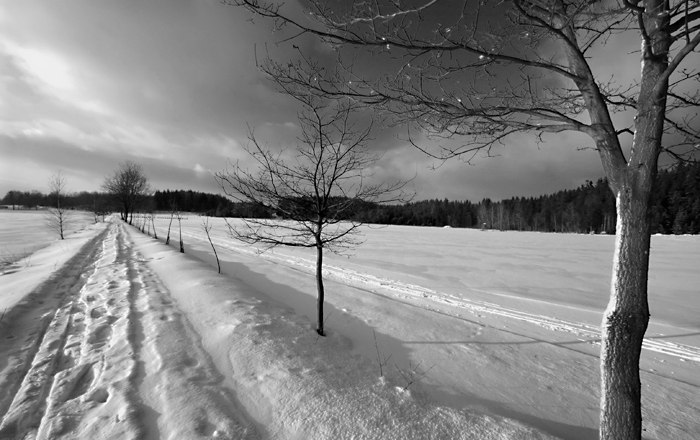 Wanderweg_Winter, © Wolfgang Dolak