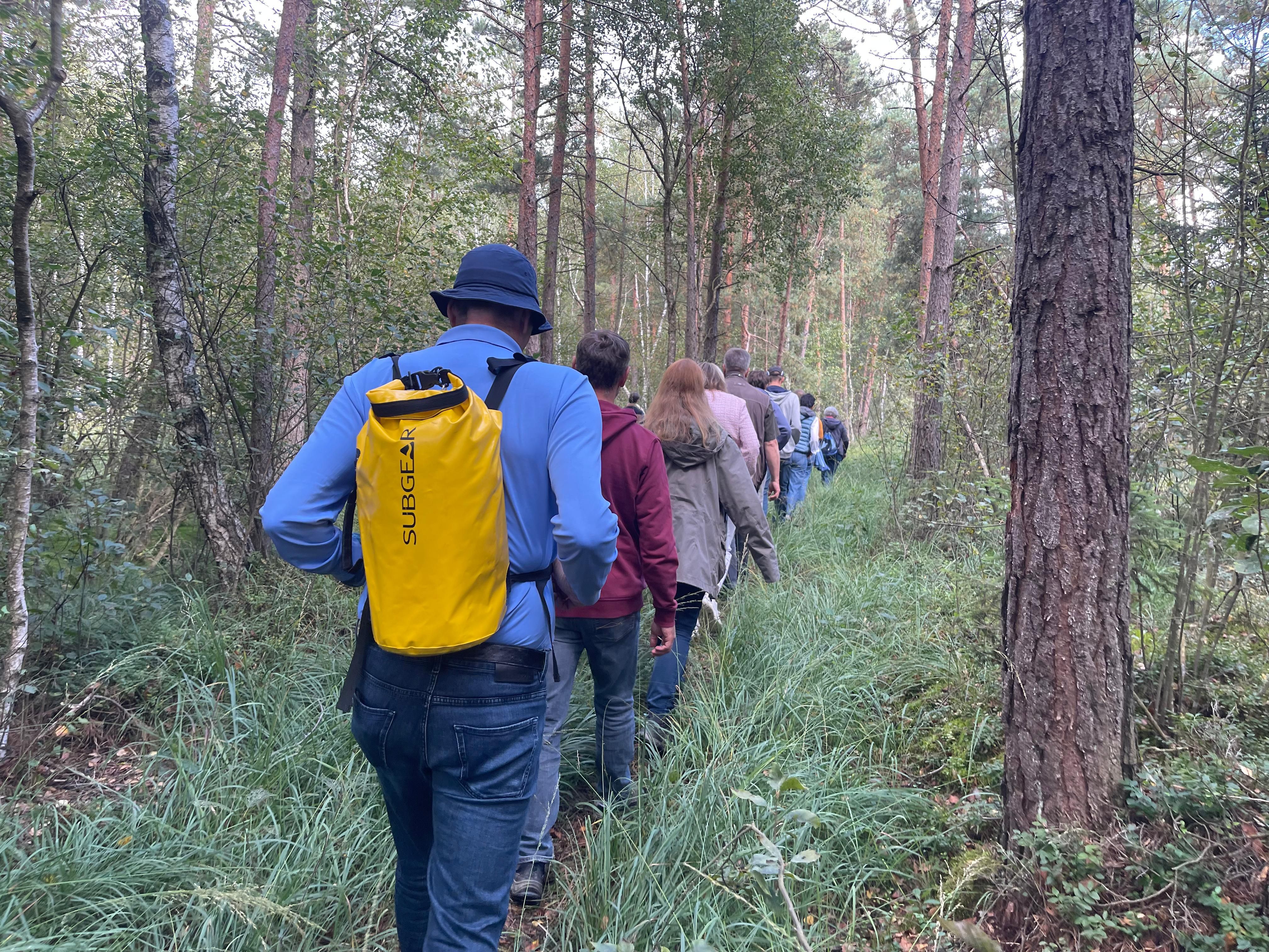 Exkursion ins Schremser Hochmoor im Rahmen des Projektes